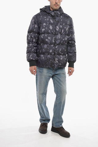 Piumino MOUNTAIN PARKA Camouflage con Cappuccio