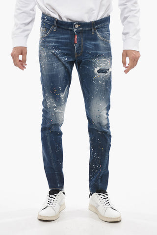 TWINPHONY Dark-washed Sexy Twist Denims