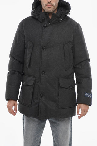 LORO PIANA Quilted LUXE Down Jacket with Zip Closure