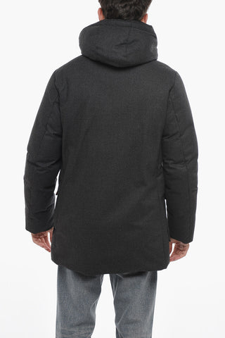 LORO PIANA Quilted LUXE Down Jacket with Zip Closure