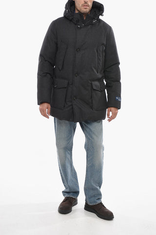 LORO PIANA Quilted LUXE Down Jacket with Zip Closure