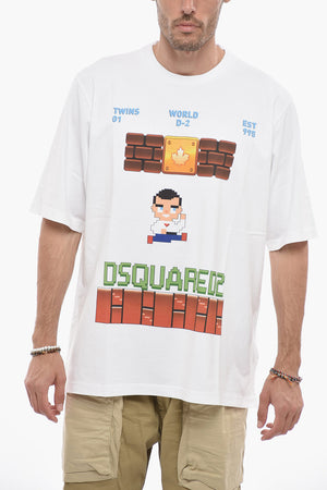 Skater Fit T-Shirt mit Grafikaufdruck