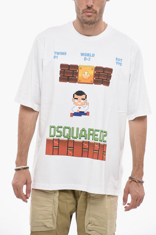 Skater Fit T-Shirt mit Grafikaufdruck