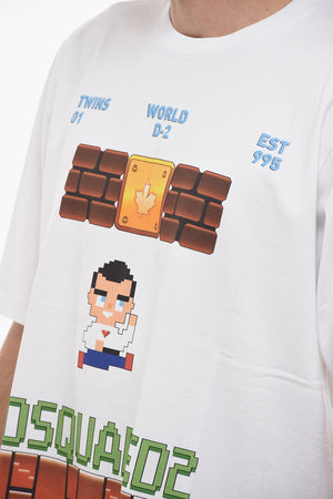 Skater Fit T-Shirt mit Grafikaufdruck