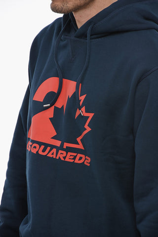 Cool Fit Hoodie Sweatshirt with Logo Print