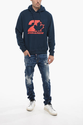 Cool Fit Hoodie Sweatshirt with Logo Print