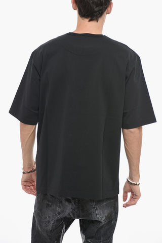 Loose Fit T-Shirt BROTHERS TEAM with Logo Print