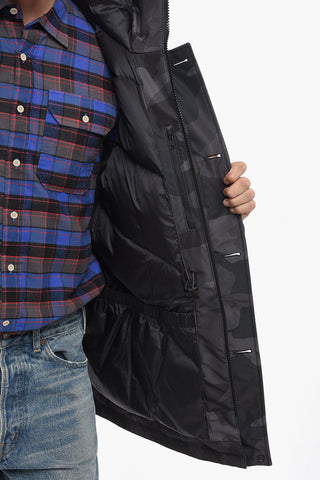 Camouflage GTX Utility Down Jacket with Hood