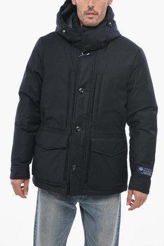 LORO PIANA  Virgin Wool MOUNTAIN Down Jacket with Removable Hood