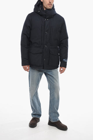 LORO PIANA  Virgin Wool MOUNTAIN Down Jacket with Removable Hood