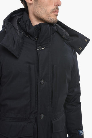 LORO PIANA  Virgin Wool MOUNTAIN Down Jacket with Removable Hood