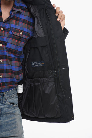 LORO PIANA  Virgin Wool MOUNTAIN Down Jacket with Removable Hood