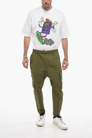 Cotton Pully Trousers with Drawstring
