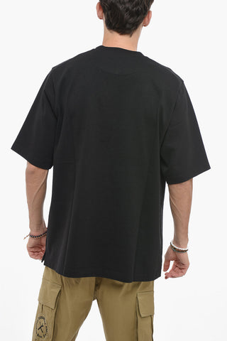 Skater Fit T-shirt with Multicolored Print
