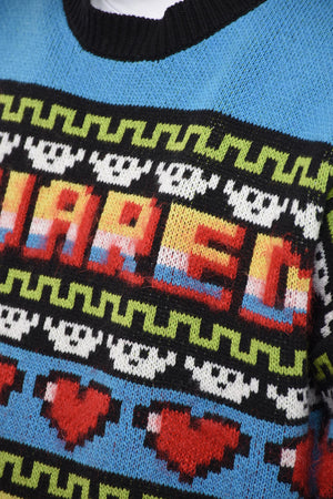 Maglia CIRO in Misto Mohair con Ricamo Grafico