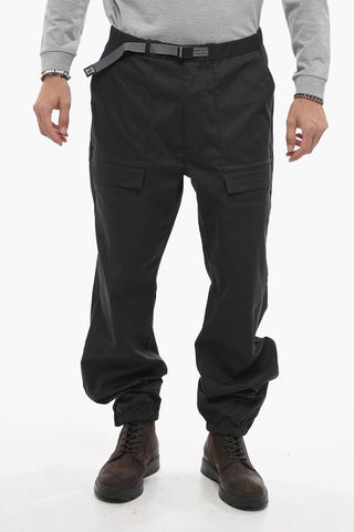 Solid Color SEA Pants with Industrial Belt
