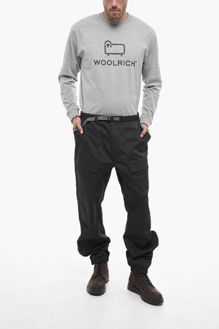 Solid Color SEA Pants with Industrial Belt