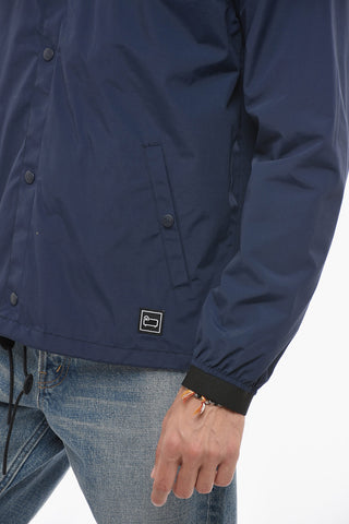 Overshirt MOUNTAIN STROLL In Nylon con Bottoni Automatici