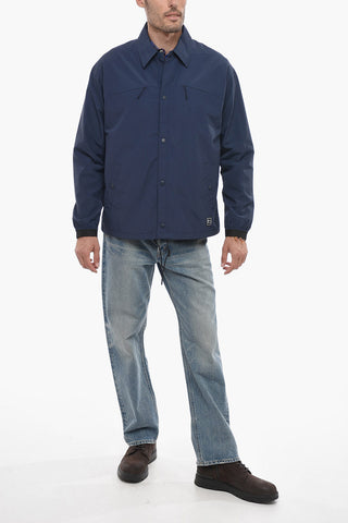 Overshirt MOUNTAIN STROLL In Nylon con Bottoni Automatici