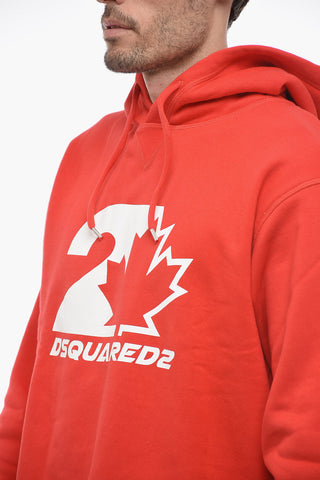 Cool Fit Hoodie Sweatshirt with Logo Print