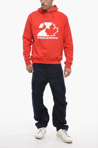 Cool Fit Hoodie Sweatshirt with Logo Print