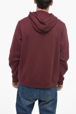 Fleeced Cotton LUXURY Sweatshirt with Zip Closure