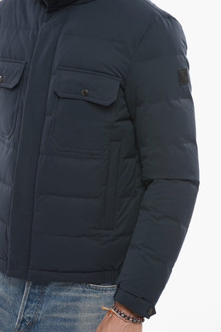 Utility SIERRA Down Jacket with Hidden Closure