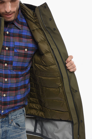Down Jacket 3IN1 with Removable Inner and Hidden Closure