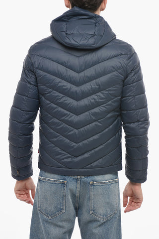 Hooded Quilted Down Jacket