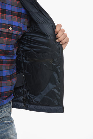 Hooded Quilted Down Jacket