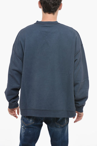 Cooler Sweatshirt mit Logodruck