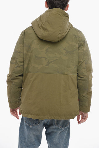 Piumino in Nylon Camouflage