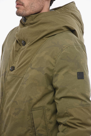 Piumino in Nylon Camouflage