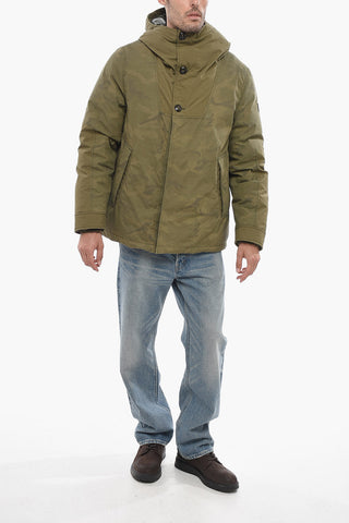 Piumino in Nylon Camouflage