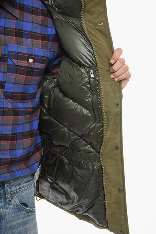 Piumino in Nylon Camouflage