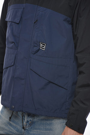Giubbotto Utility MOUNTAIN STROLL Bicolore con Cappuccio