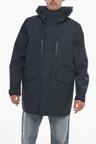 Solid Color TECHPACK Down Jacket with Removable Inner