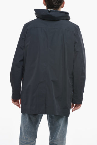 Solid Color TECHPACK Down Jacket with Removable Inner