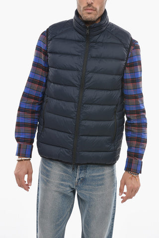 Solid Color TECHPACK Down Jacket with Removable Inner