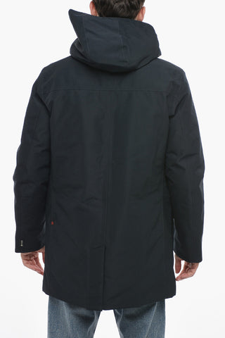 Solid Color Hooded GTX URBAN Down Jacket