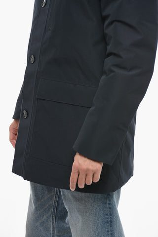 Solid Color Hooded GTX URBAN Down Jacket