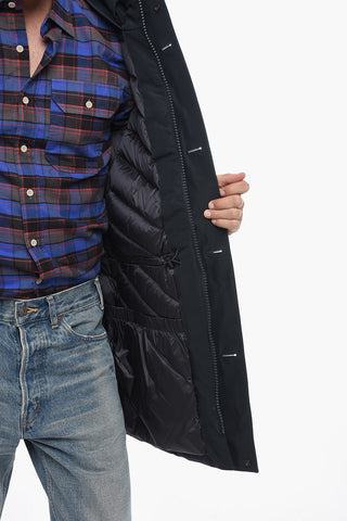 Solid Color Hooded GTX URBAN Down Jacket