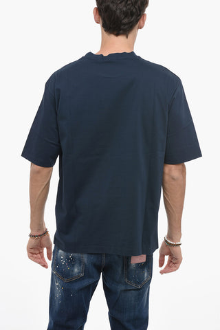 Loose Fit T-shirt with Logo Print