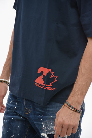 Loose Fit T-shirt with Logo Print