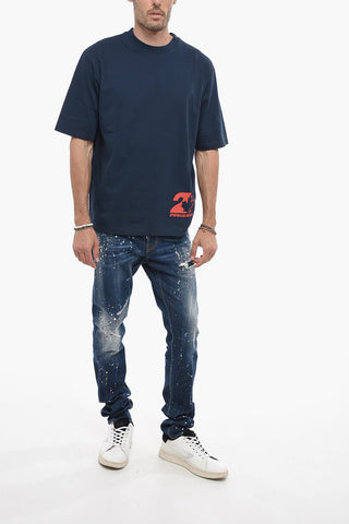 Loose Fit T-shirt with Logo Print