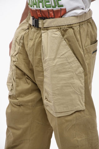 Pantaloni Pully Bicolore con Fibbia