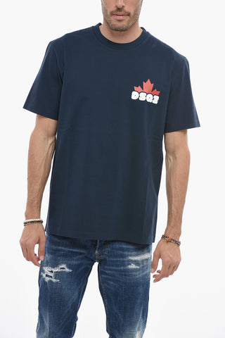Loose Fit T-shirt with Logo Print
