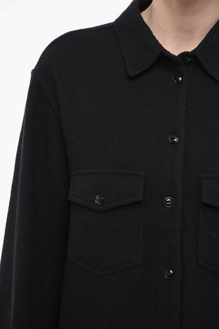 Wool ALASKAN Shirt with Fringe
