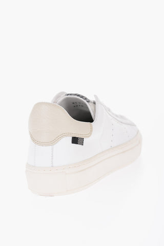 Leather W'S ALL AROUND Low Top Sneakers with Contrasting Detail