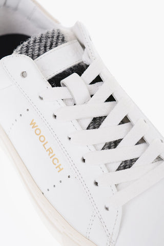Leather W'S ALL AROUND Low Top Sneakers with Contrasting Detail